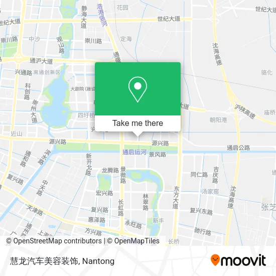 慧龙汽车美容装饰 map