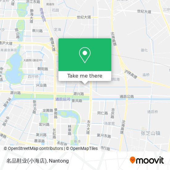 名品鞋业(小海店) map