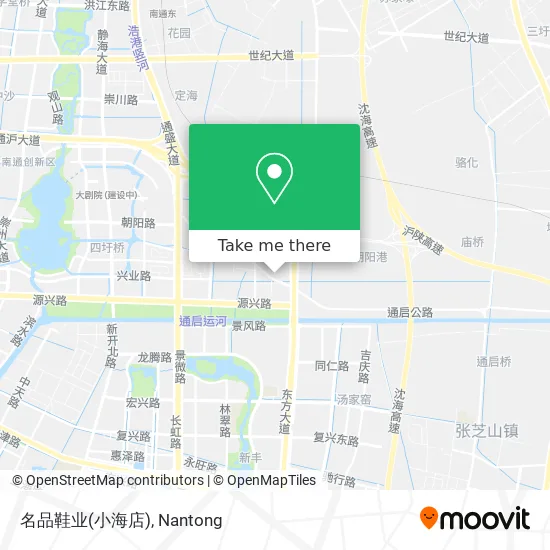 名品鞋业(小海店) map