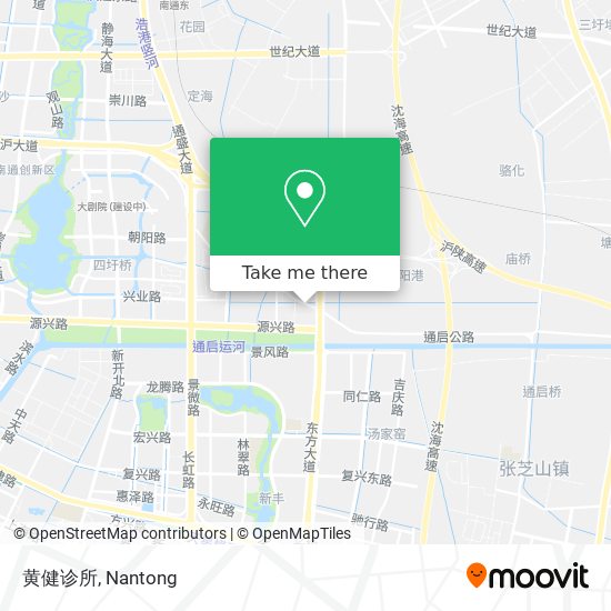 黄健诊所 map