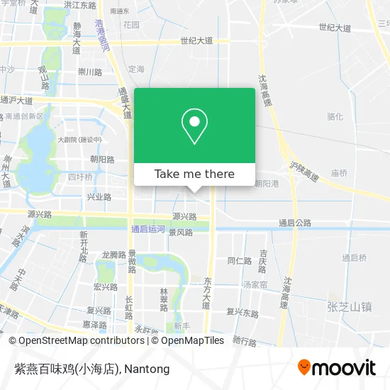 紫燕百味鸡(小海店) map