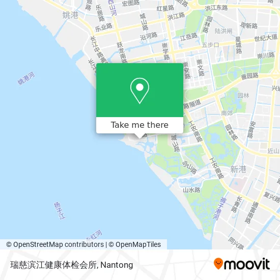 瑞慈滨江健康体检会所 map