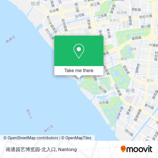 南通园艺博览园-北入口 map