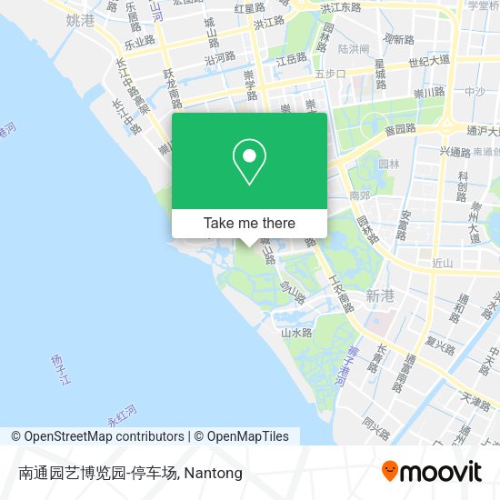 南通园艺博览园-停车场 map