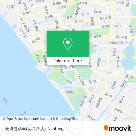 爱玛电动车(花园路店) map