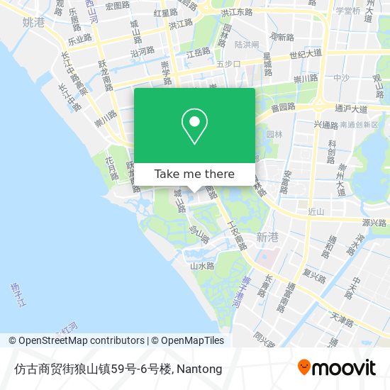 仿古商贸街狼山镇59号-6号楼 map