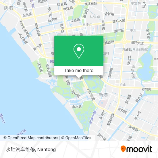 永胜汽车维修 map