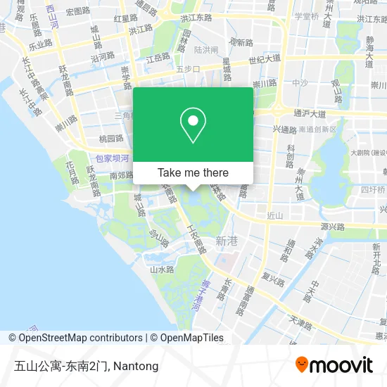 五山公寓-东南2门 map