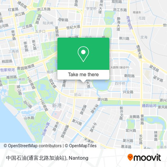 中国石油(通富北路加油站) map