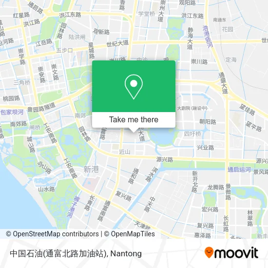 中国石油(通富北路加油站) map