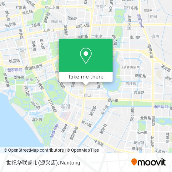 世纪华联超市(源兴店) map