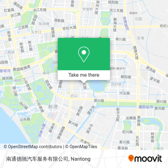 南通德驰汽车服务有限公司 map