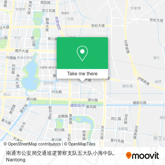南通市公安局交通巡逻警察支队五大队小海中队 map