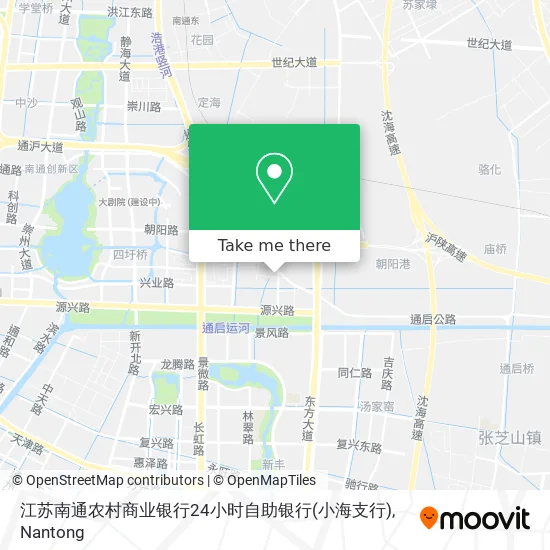 江苏南通农村商业银行24小时自助银行(小海支行) map