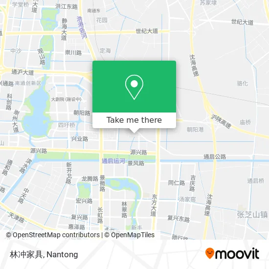 林冲家具 map