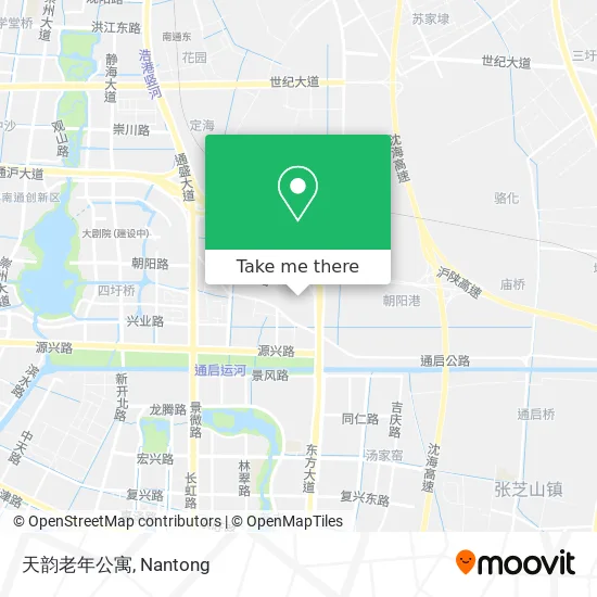 天韵老年公寓 map