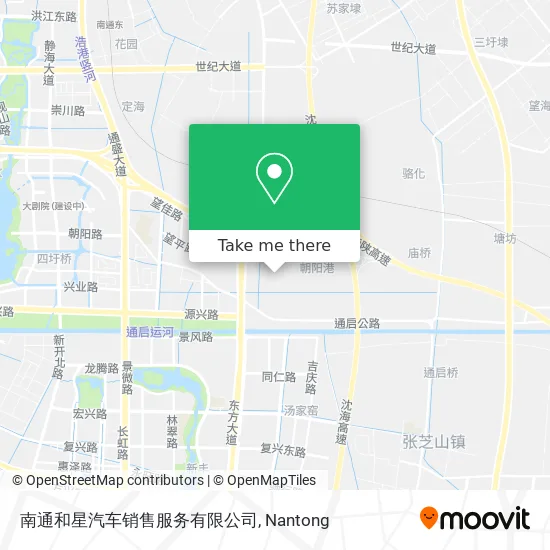 南通和星汽车销售服务有限公司 map