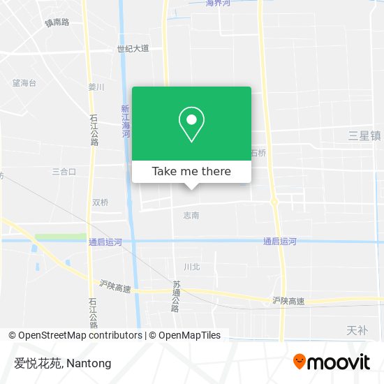 爱悦花苑 map