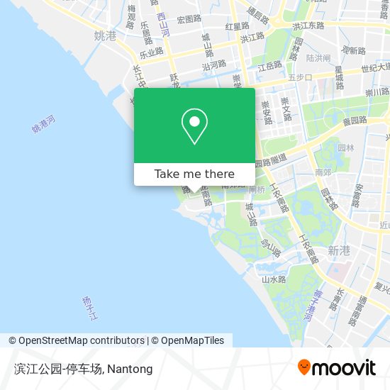 滨江公园-停车场 map
