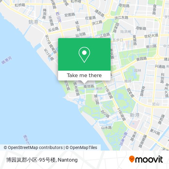 博园岚郡小区-95号楼 map