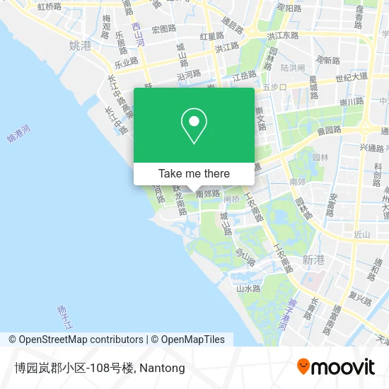 博园岚郡小区-108号楼 map