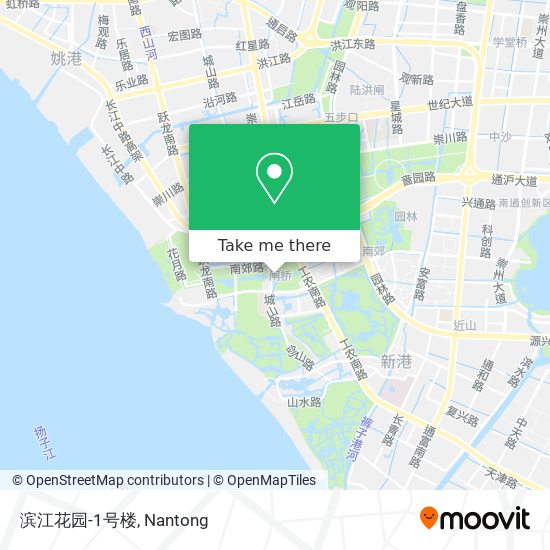 滨江花园-1号楼 map