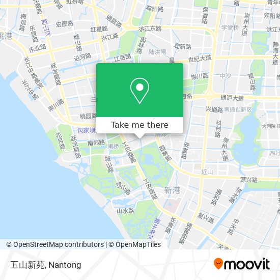 五山新苑 map