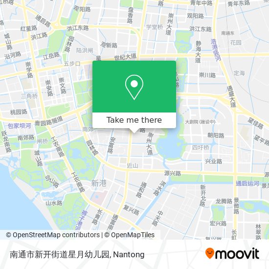 南通市新开街道星月幼儿园 map