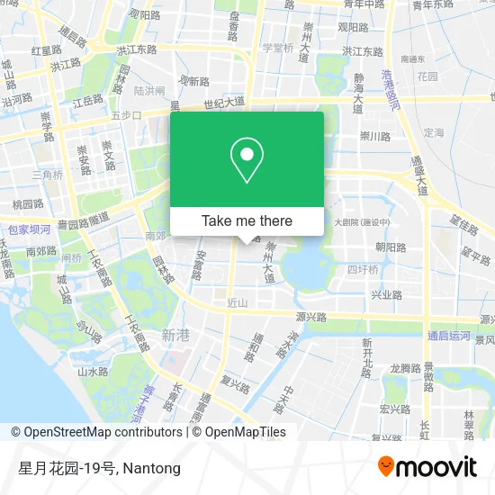 星月花园-19号 map