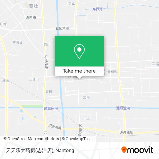 天天乐大药房(志浩店) map