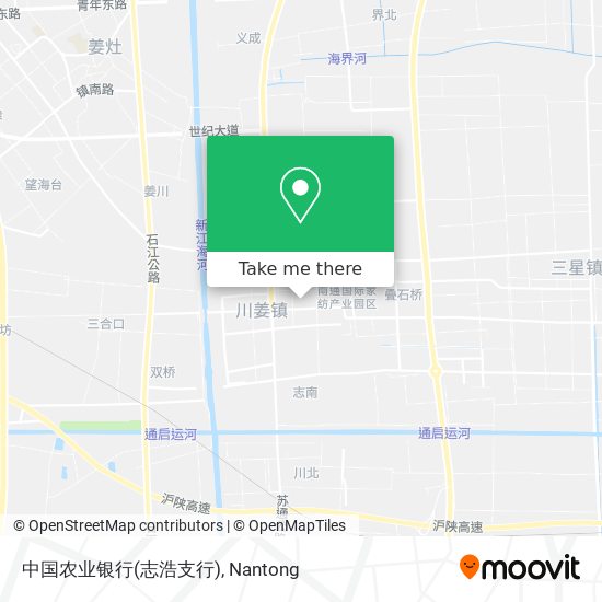 中国农业银行(志浩支行) map