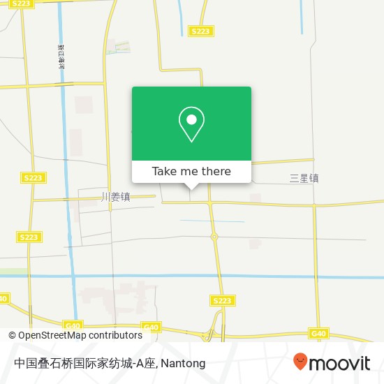中国叠石桥国际家纺城-A座 map