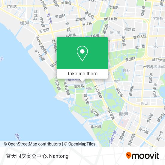 普天同庆宴会中心 map