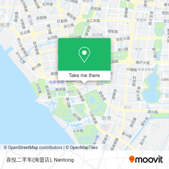 喜悦二手车(海盟店) map
