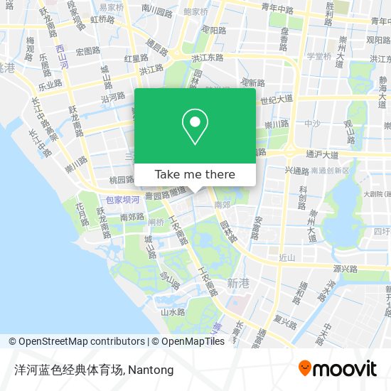 洋河蓝色经典体育场 map