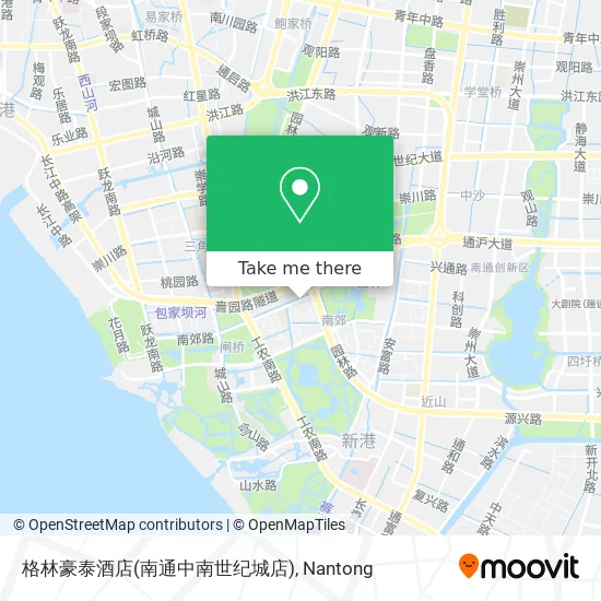 格林豪泰酒店(南通中南世纪城店) map