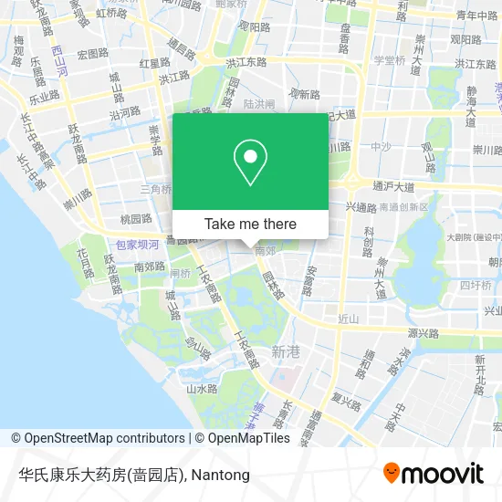华氏康乐大药房(啬园店) map