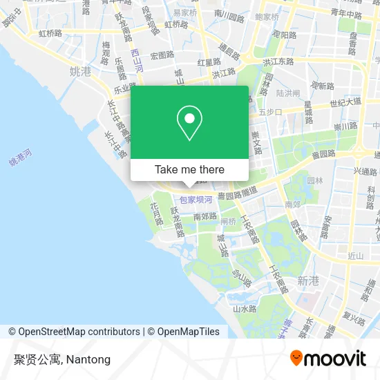聚贤公寓 map
