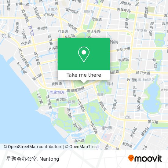星聚会办公室 map