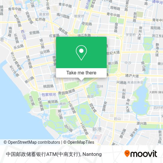 中国邮政储蓄银行ATM(中南支行) map
