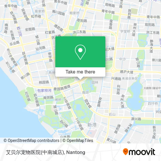 艾贝尔宠物医院(中南城店) map
