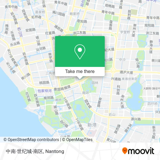 中南·世纪城-南区 map