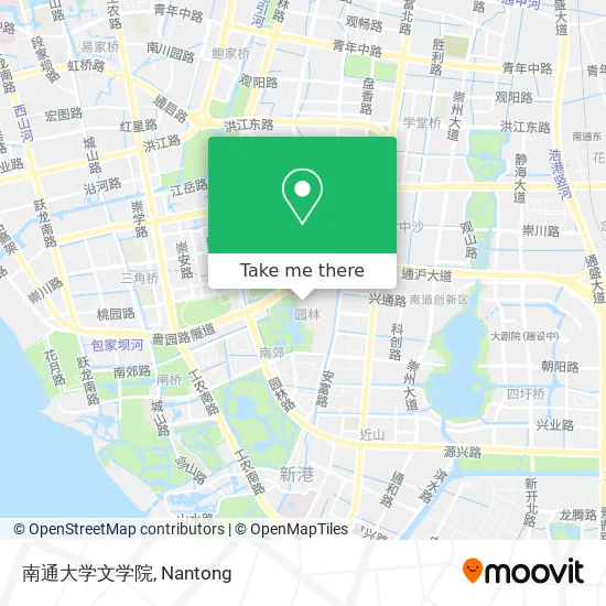 南通大学文学院 map