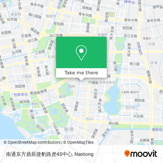 南通东方鼎辰捷豹路虎4S中心 map