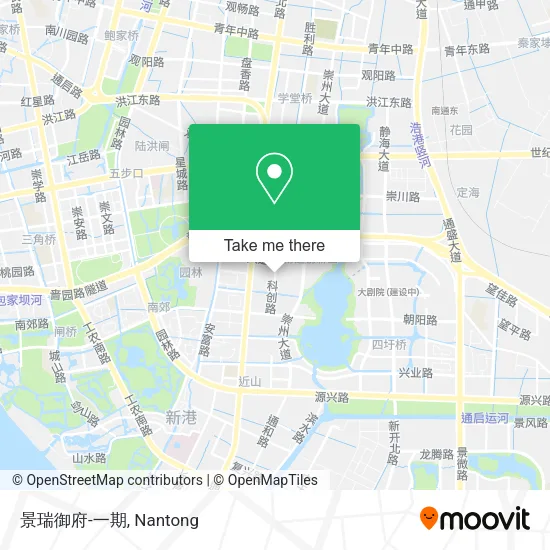 景瑞御府-一期 map