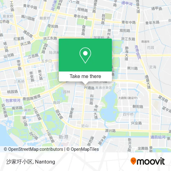沙家圩小区 map