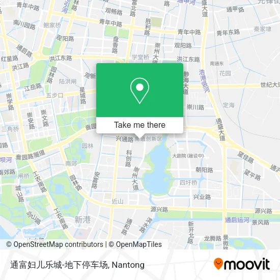 通富妇儿乐城-地下停车场 map