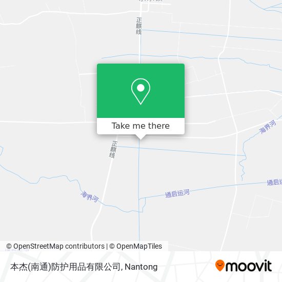 本杰(南通)防护用品有限公司 map