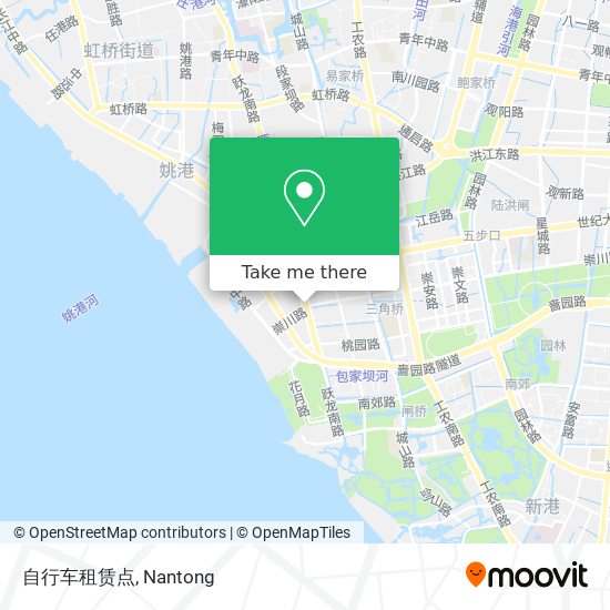 自行车租赁点 map