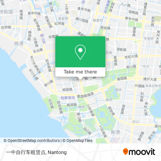 一中自行车租赁点 map